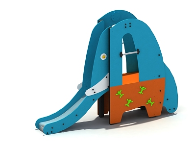 Elephant Slide Fun 3d model