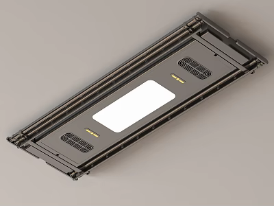 Smart Hanger With LED Light And Ventilation 3d model