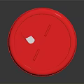 Durable White Plastic Household Storage Container With Red Secure Lid Design