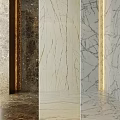 Various Natural Marble Wall And Floor Textures With Unique Patterns For Interior Design