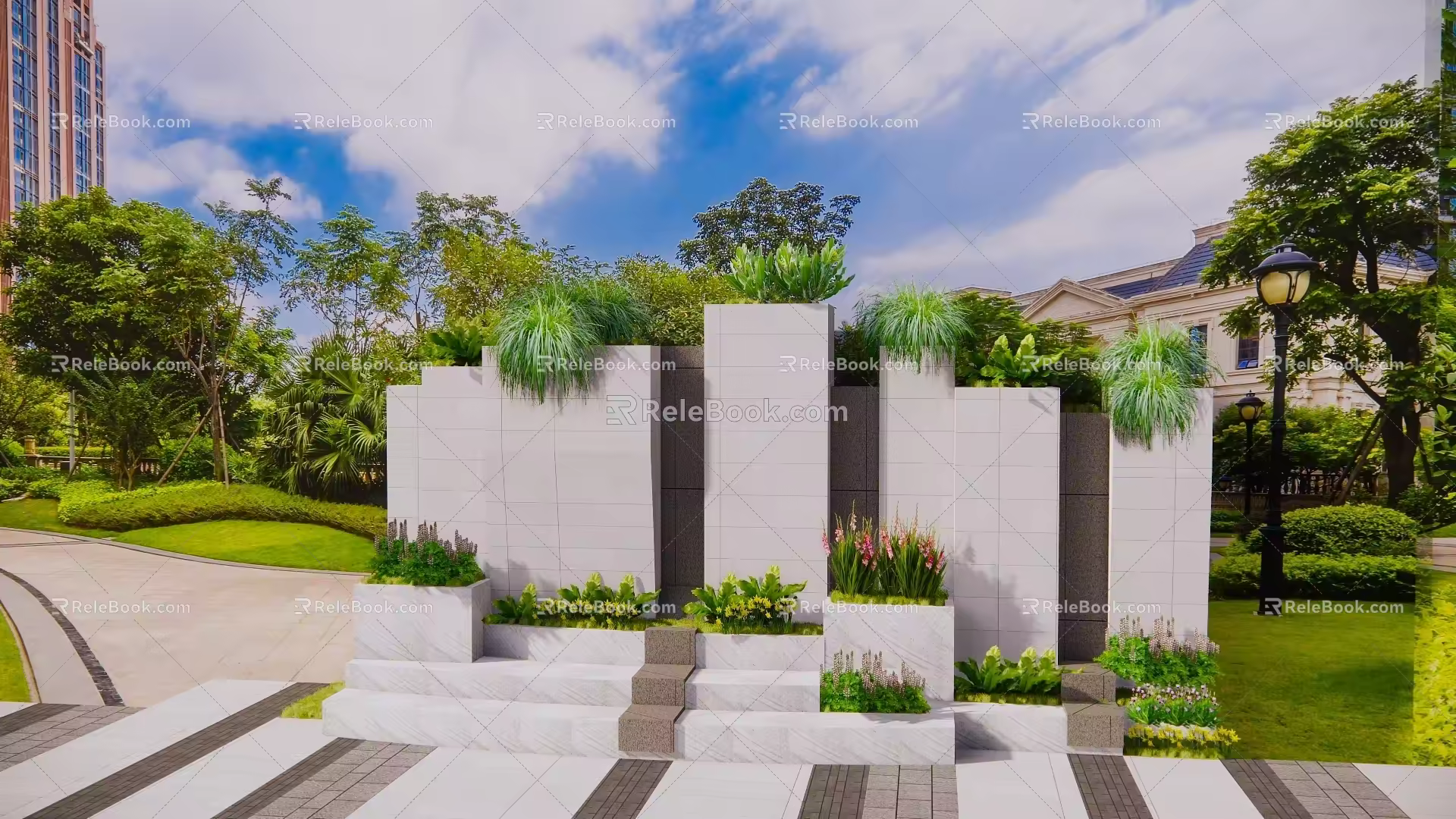 view wall 3d model