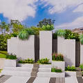 view wall 3d model