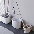 Mop pool 3d model