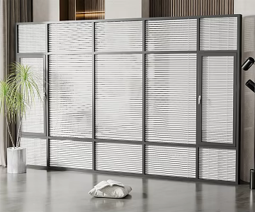 Modern Blinds Office Blinds 3d model