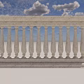 Classic Stone Balustrade With Decorative Balusters And Architectural Railing Design