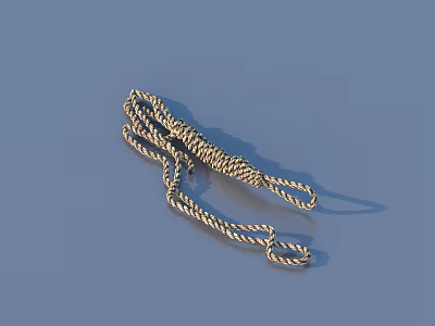 Durable Metal Rope Like Hook For Daily Life Supplies Hanging And Tying 3d model