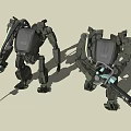 Modern Robot Game Avatar 3d model
