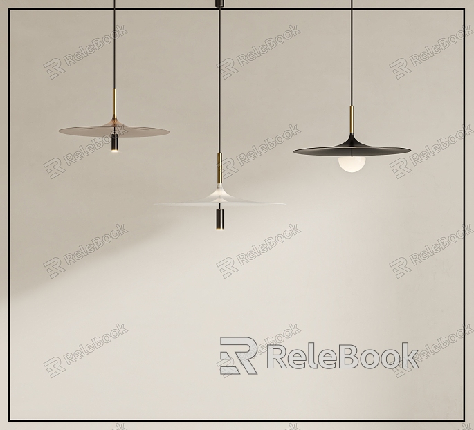 Pendant lamp combination model