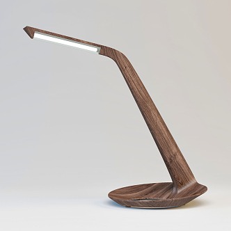 Modern Table Lamp Solid Wood Special-Shaped Table Lamp 3d model