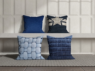 Pillow combination 3d model