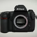 Nikon Professional Digital Camera With Black Body And Ergonomic Control Layout