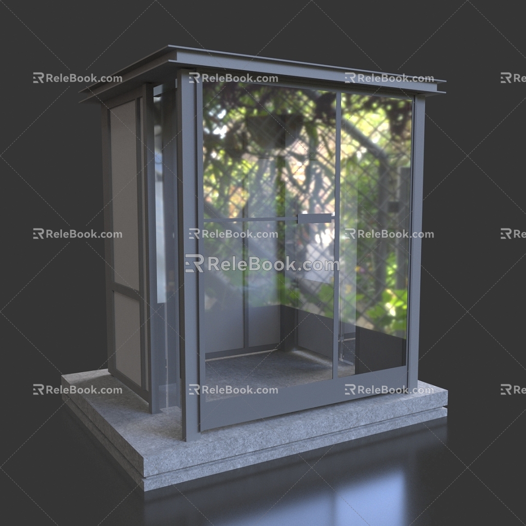 GATE GATE, Tollbooth GATE 3d model