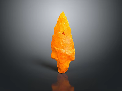 Dagger Stone Tool Dagger Sword Knife Bayonet Knife Magic Dagger Magic Knife Wooden Holder 3d model