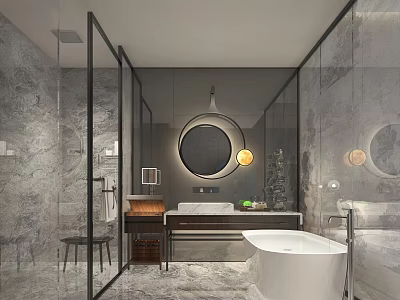 Hotel Toilet Modern Toilet 3d model