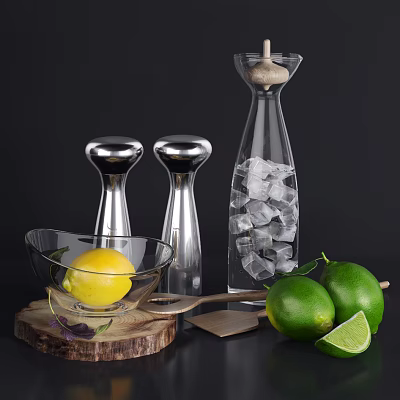 Kitchen Supplies 3d model