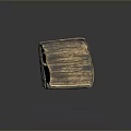 Vintage Leather Bound Book As Daily Life Essential With Yellowed Pages And Worn Cover