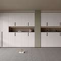 Minimale Style Cabinet Wine Cabinet Whole Cabinet Sideboard Cabinet Balcony Cabinet Locker Entrance Cabinet 3d model