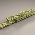 Modern Toy Trainway Weapons 3d model