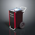 Megger 200 2500 Portable Wheeled Electronic Tester Device For Computer System