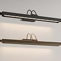 Modern mirror front lamp wall lamp 3d model