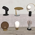 Modern Table Lamp Metal Table Lamp 3d model