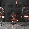 Modern Robots 3d model