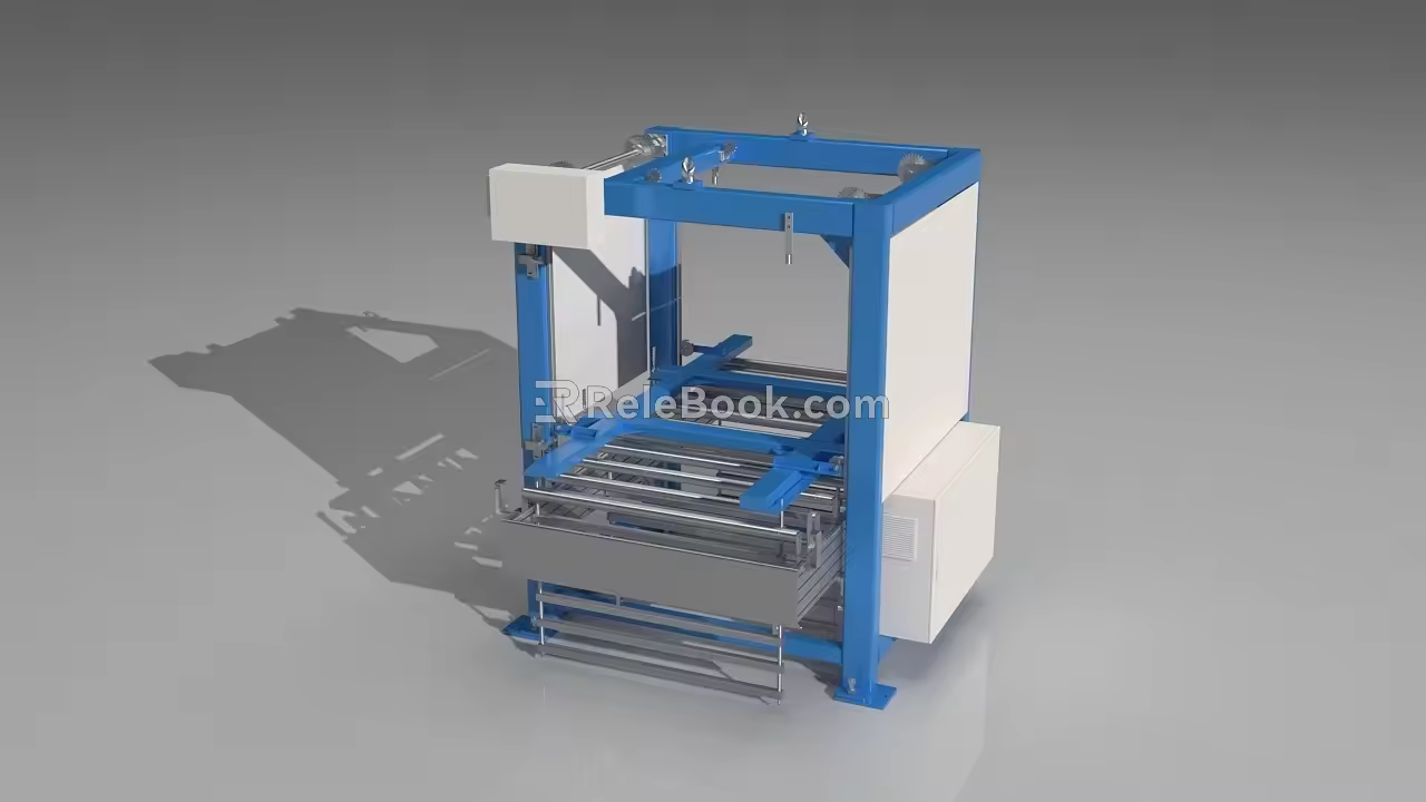 cache material library 3d model