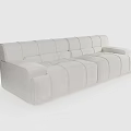 Modern Multi Person Sofa With Sectional Design And Comfortable Upholstered Seats 3d model