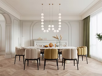 French Restaurant 3d model