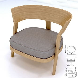 Sofa chair 3d model