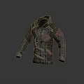 Hooded Tactical Jacket With Multiple Pockets Patches And Camouflage Design