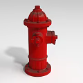 Red Fire Hydrant Essential Fire Safety Equipment For Outdoor Emergency Use