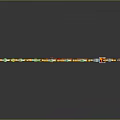 Different Types Of Colorful Fantasy Weapons With Various Designs And Accessories