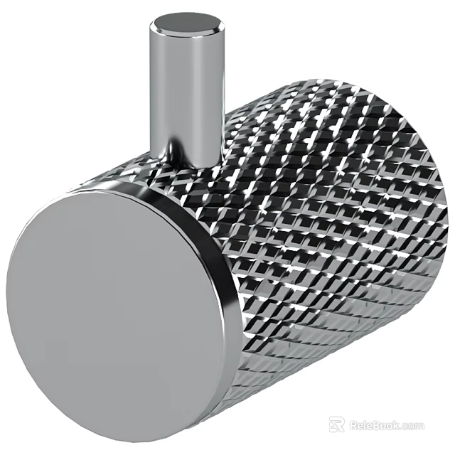Stainless Steel Soap Dispenser With Diamond Pattern Texture For Kitchen Bathroom Daily Use 3d model 