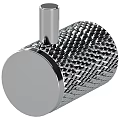 Stainless Steel Soap Dispenser With Diamond Pattern Texture For Kitchen Bathroom Daily Use