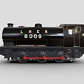 steam locomotive old locomotive steam locomotive 3d model