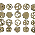 Hardware Tools Assorted Design Metal Gears For Mechanical Repair And Industrial Applications