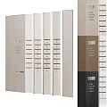 Other Mailboxes Entrance Box Panel Lobby 3d model