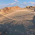 Desert Geographical Environment Terrain Desert Huai Around Gobi Background Material Sand Dunes Western Cliffs National Geographic Exploration Discovery 3d model