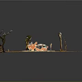 Game Environment Game Scene Fairy Tale Scene Fairy Tale Magic Scene Magic Item Fantasy Scene 3d model