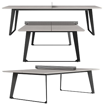 Modern Shade Table 3d model