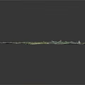 3D Aerial Terrain Model With Green Fields White Structures And Colored Plots