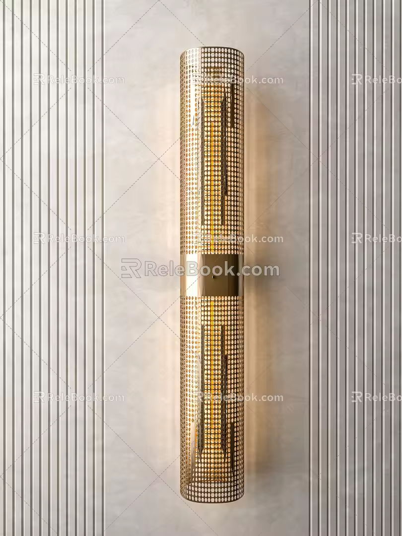 Modern wall lamp 3d model