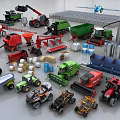 A Variety Of Functional Vehicles For Agriculture And Engineering Uses