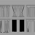 Various Styles Curtains With Neutral Blue Green Elegant Drapes And Decorative Valances