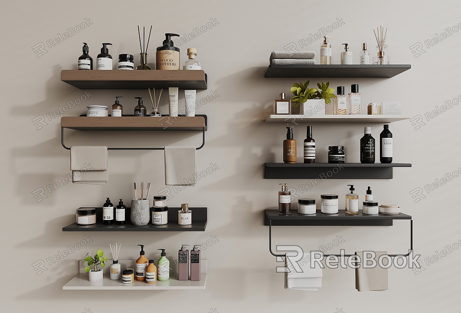 Modern Toiletries Rack model