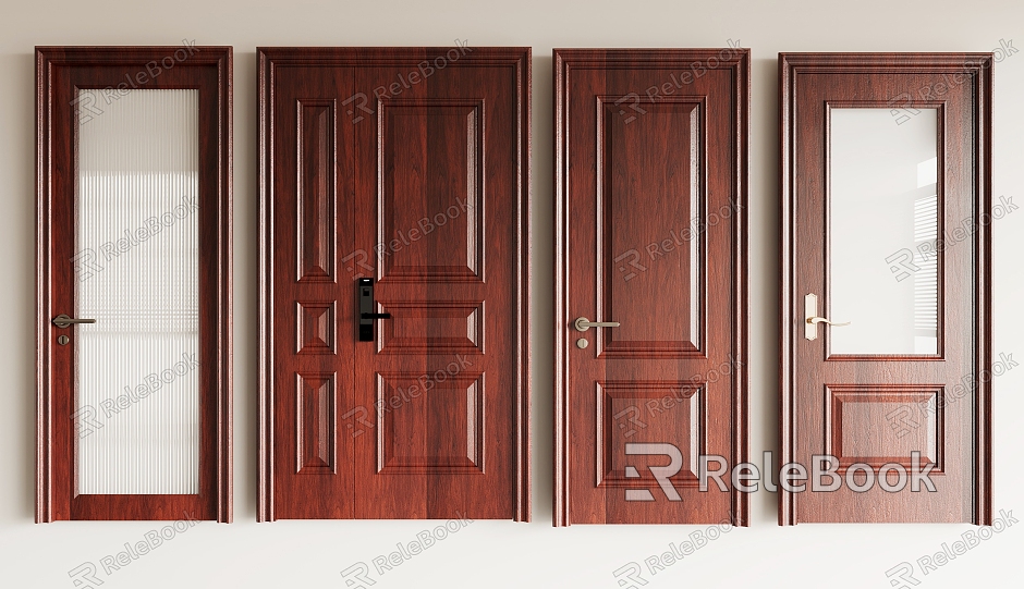 American Single Door Swing Door model