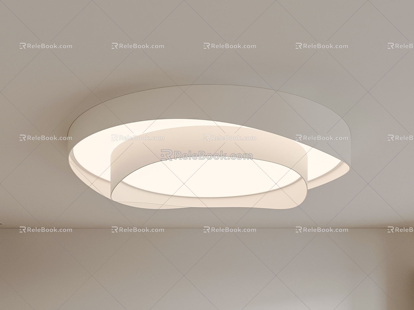 Ceiling lamp Simple ceiling lamp Bedroom ceiling lamp 3d model