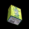 Refreshing Honey Pomelo Tea Carton With Green Packaging And Chinese Characters
