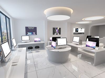 Modern Computer Shop model